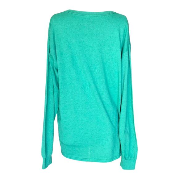 System Of A Down Liberty Bandit Sweatshirt Green Crew Neck Long Sleeve Sz Large - Picture 5 of 8